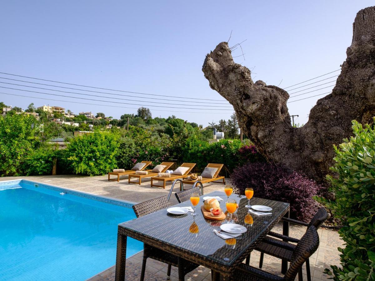 Almond Grove Luxury Villa Wprivate Pool Simou ภายนอก รูปภาพ