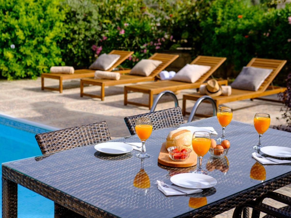 Almond Grove Luxury Villa Wprivate Pool Simou ภายนอก รูปภาพ